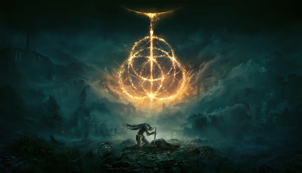 Elden Ring — a vast open-world fantasy landscape