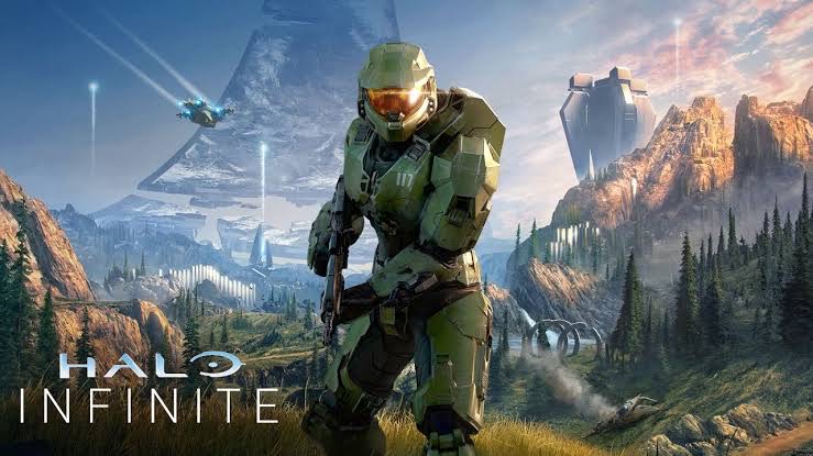 Halo Infinite — Earth and space from orbit